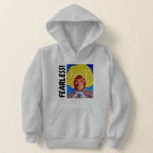 Chicas de la Reina Harriet Tubman TEMEN A Hoodie -