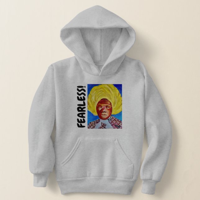 Chicas de la Reina Harriet Tubman TEMEN A Hoodie - (Distribución )