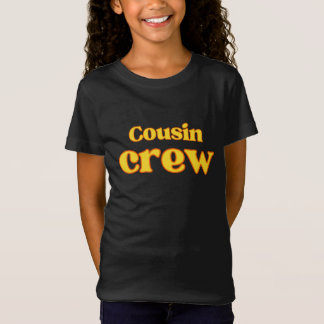 Chicas de la tripulación de Cousine Fine Jersey T-