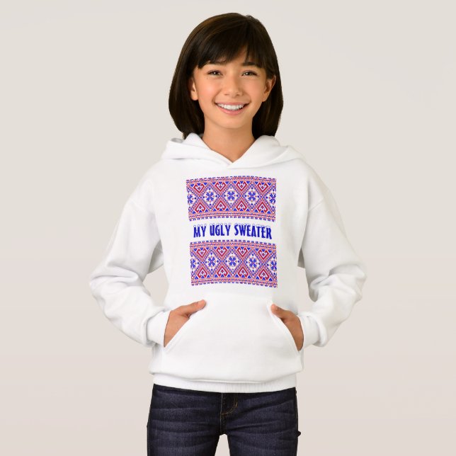 CHICAS de navidad personalizada MIS UGLY SWEATER P (Anverso completo)