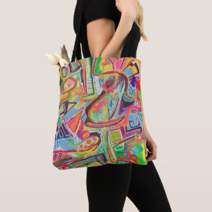 Chicas De Noche Fuera De La Bolsa Tote