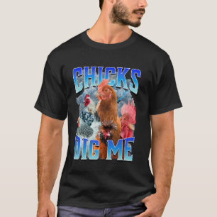 Chicas de Pascua me cavan camiseta 90 retro vintag