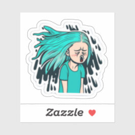 "chicas de pegatinas de anime" "pegatinas de anime