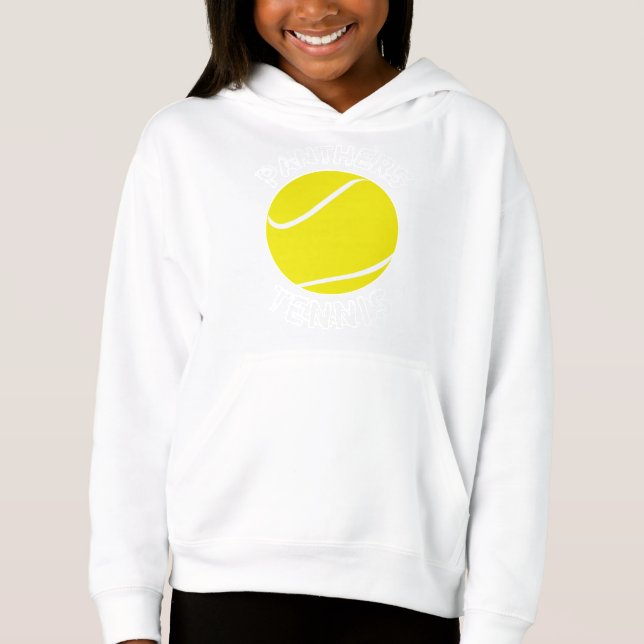Chicas de personalizable Jugador de tenis Personal (Anverso)