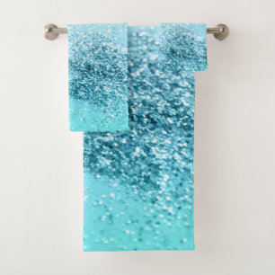 Chicas de Seafoam Aqua Ocean MERMAID Purpurina #3