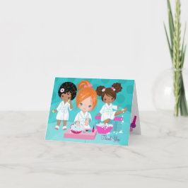 Chicas De Spa Gracias Cartas De Nota Doble