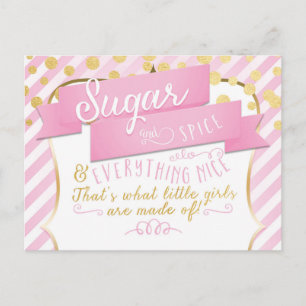 Chicas de Sugar & Spice Anuncio Foto Tarjeta Posta