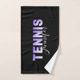 Chicas de tenis personalizados nombran Purple Ombr
