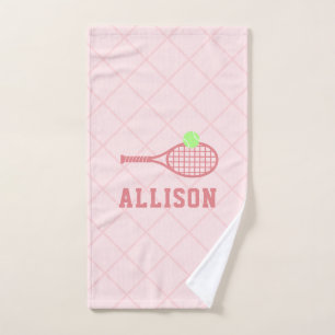 Chicas de tenis personalizados nombre rosado