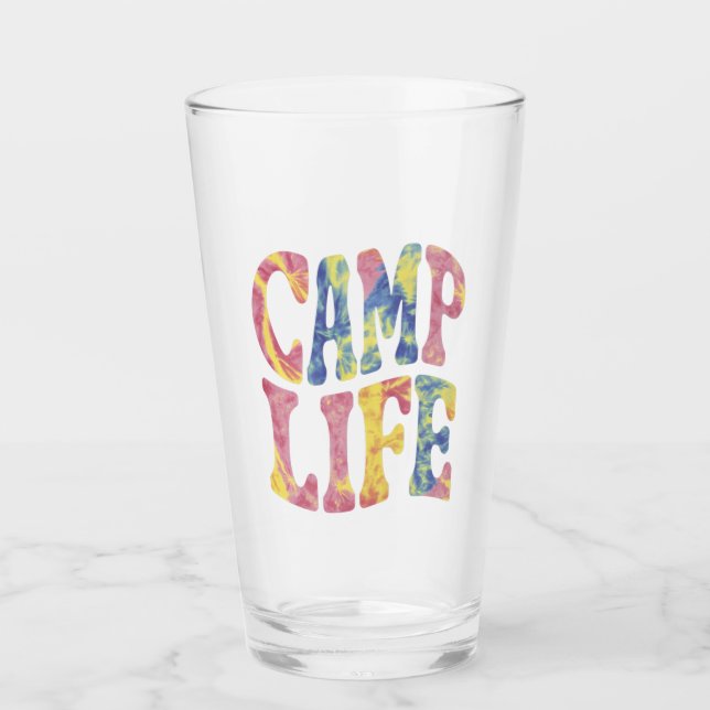 Chicas de verano de camping vida de campamento Tie (Anverso)
