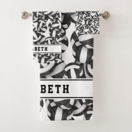 chicas de voleibol llaman blanco negro atlético