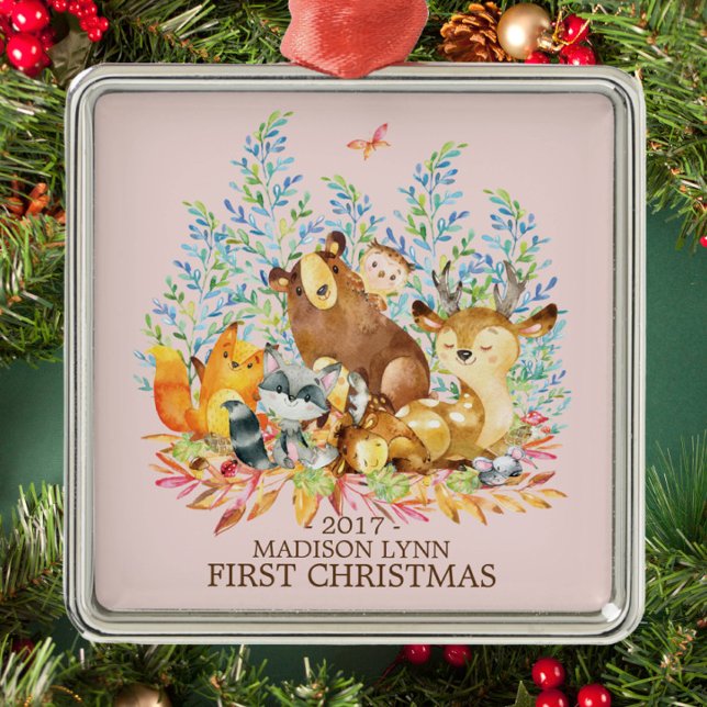 Chicas de Woodland primer ornamento navideño para  (Subido por el creador)