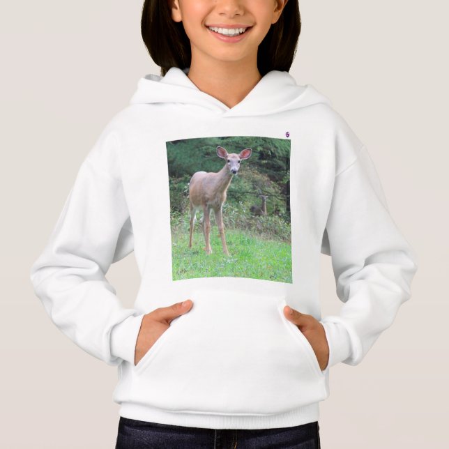 Chicas Deer Hoodie de GStuller (Anverso)