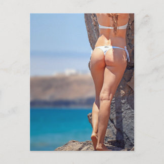 Chicas del Verano Chica Pin Up Tarjeta Postal