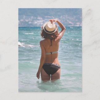 Chicas del Verano Postal de Chica Pin Up