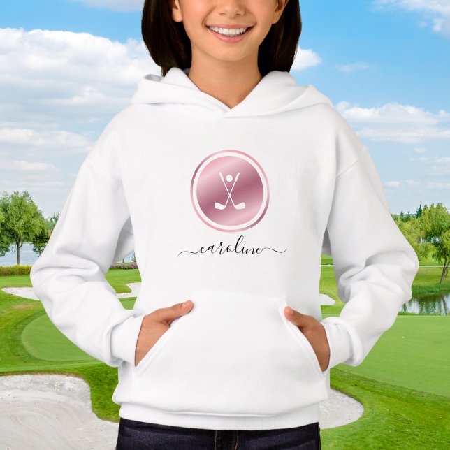 Chicas Deportivo Golf Rosa Dorado Nombre de Golfis (Subido por el creador)