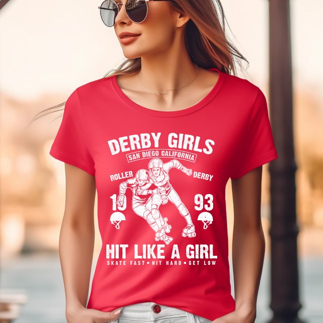 Chicas Derby, golpeados como una camiseta Chica (Subido por el creador)