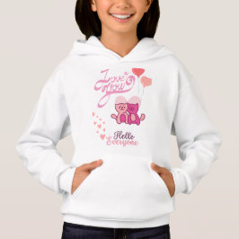 CHICAS DULCES Hoodie CON GATOS AMANTES