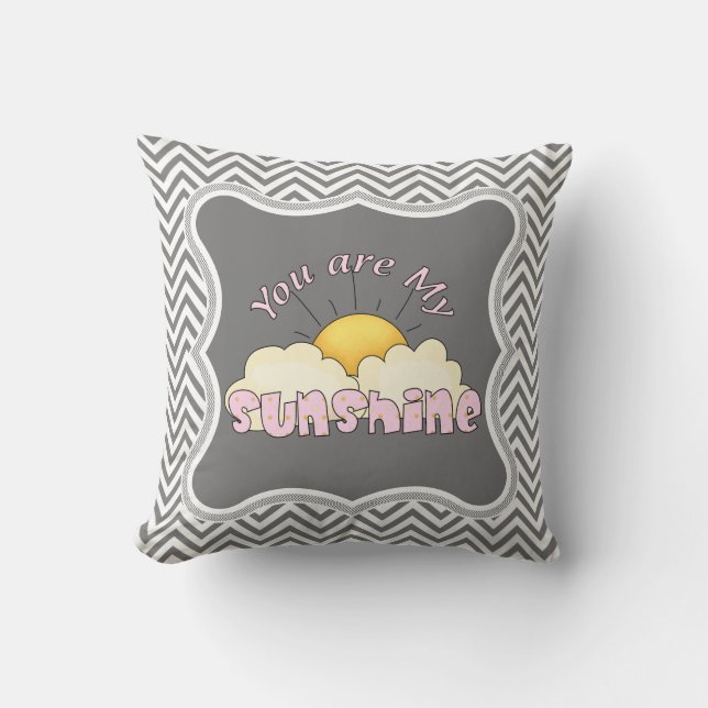 Chicas Eres mi almohada Sunshine (Anverso)