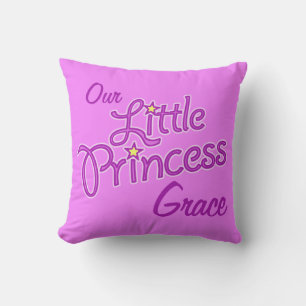 Chicas estrella morada princesa nombre y almohada