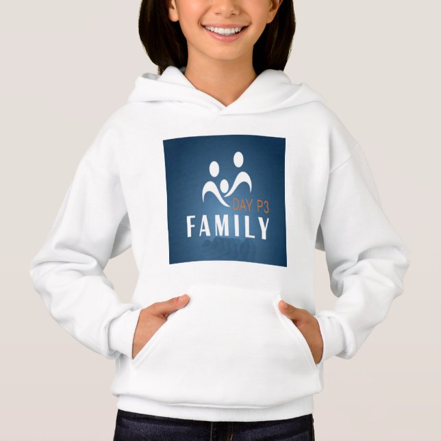 Chicas Familia Pullover Hoodies & Sweatshirts (Anverso)