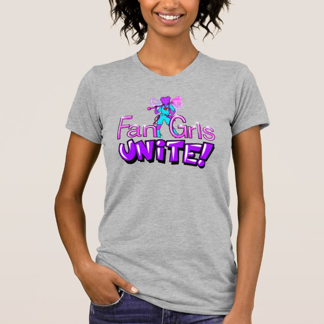 ¡Chicas Fans Unidas! Camiseta de Mujer (Anverso)