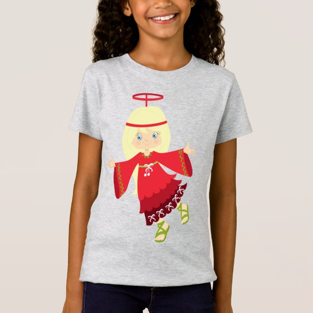 Chicas Fine Jersey T-Shirt (Anverso)