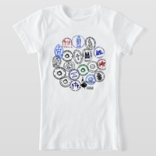 Chicas Fine Jersey T-Shirt Saint James Way