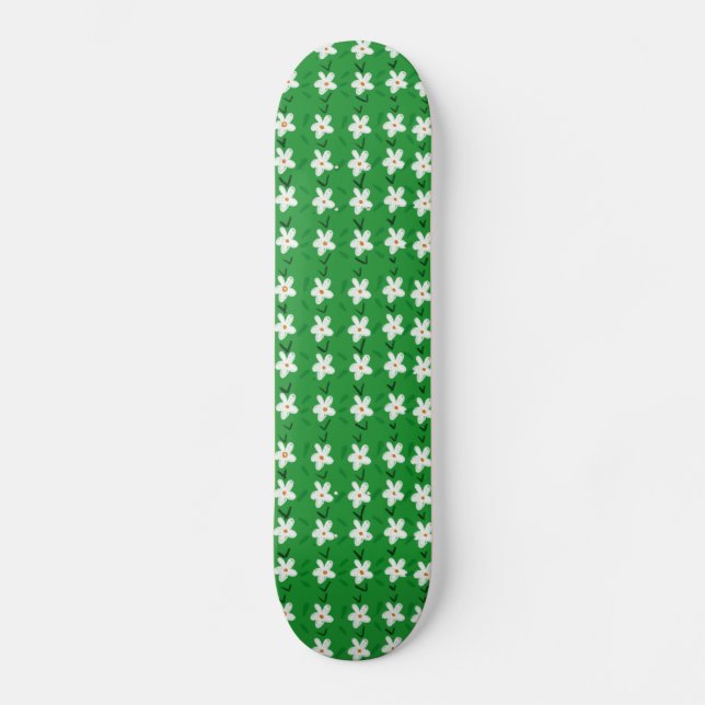 CHICAS FLORAL Piso de skateboard (Anverso)