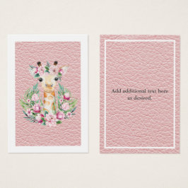 Chicas florales de jirafa ruidosa llamados Boho Bo