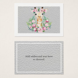Chicas florales de jirafa ruidosa llamados Boho Bo