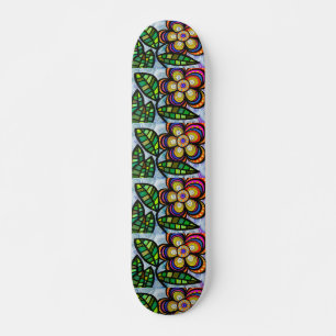 Chicas FLOWERS Skateboards
