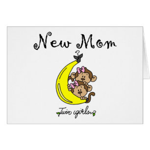 Chicas gemelos camisetas y regalos de nueva mamá