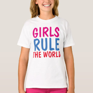 CHICAS GESTIONAN LAS camisetas DEL MUNDO