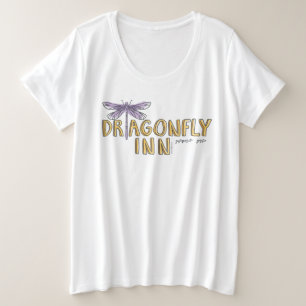 Chicas Gilmore  Logo de Dragonfly Inn Watercolor