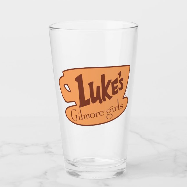 Chicas Gilmore | Logo de Luke's Diner (Anverso)