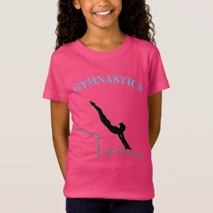Chicas Gimnasia Camiseta Barras desiguales