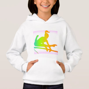 Chicas gimnasia de hoodie sudadera