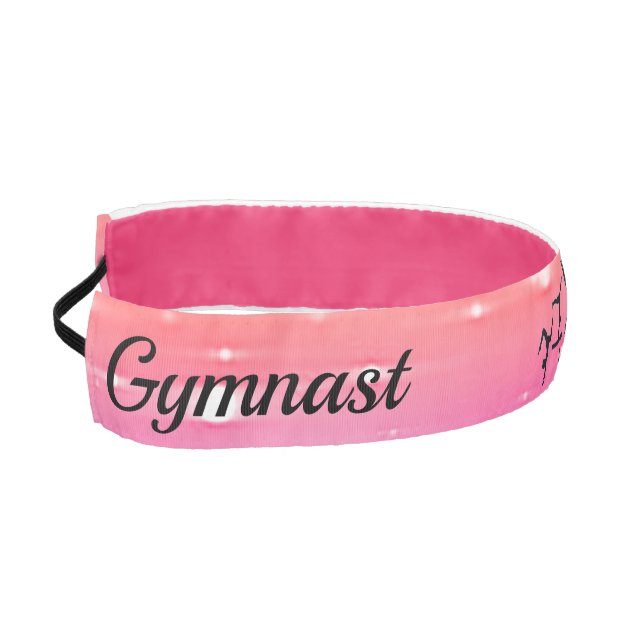 Chicas Gimnasia Eventos Banda de cabeza con su nom (Izquierda)