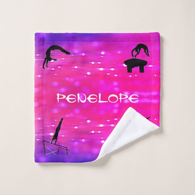 Chicas Gimnasia Eventos Lavar Toalla de Ropa (Toallita)