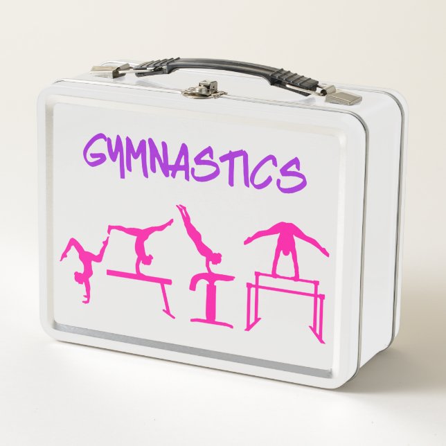 Chicas Gimnasia Eventos Lunchbox Metalizado (Anverso)