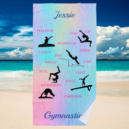 Chicas Gimnasia Habilidades Toalla de Playa Person