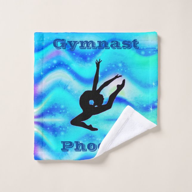 Chicas Gimnasia Personalizado Toalla de tela de la (Toallita)