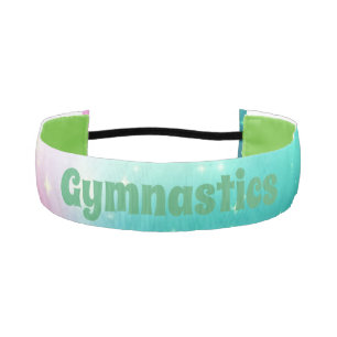 Chicas Gimnasia Suelo Rutina Mint Rosa Banda De Ca