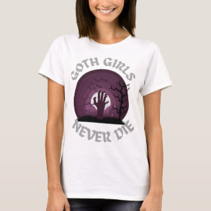 Chicas góticos nunca mueren chicas de camisetas nu