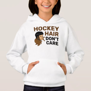 Chicas Hockey Hair no le importa la brunette