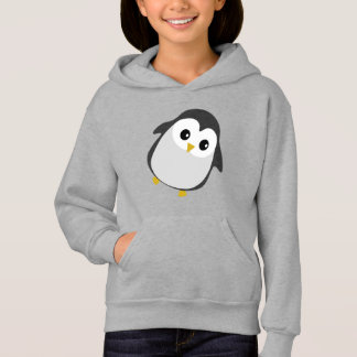 Chicas Hoodie con pingüino bailarín