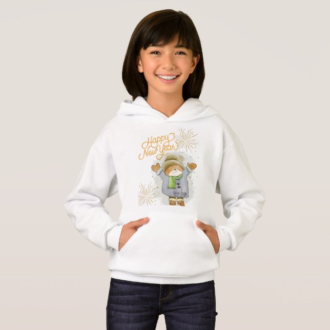 Chicas Hoodies & Sweatshirts bienvenido el año 202 (Anverso completo)