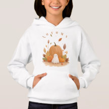 Chicas Hoodies Sweatshirts linda impresión otoñal