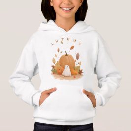 Chicas Hoodies Sweatshirts linda impresión otoñal